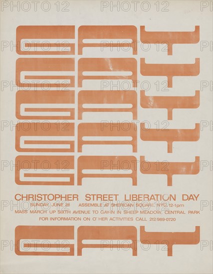 Christopher Street Liberation Day, c1975-06.