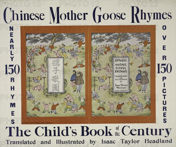 Chinese mother goose rhymes, c1900.