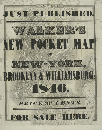 City of New-York, c1846. Creator: William Kemble.