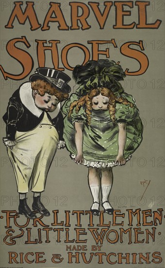 Marvel shoes for little men & little women., c1901.