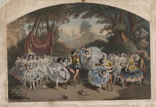 L'Opéra, c1860 - 1869. [Publisher: R. Lebrasseur; Place: New York; Paris]