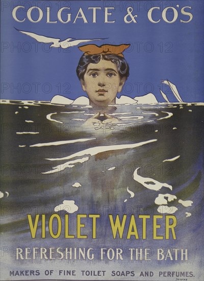 Colgate & Co's violet water, c1898.