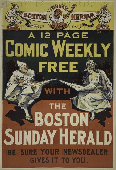 Boston herald Sunday jester, c1893 - 1897.