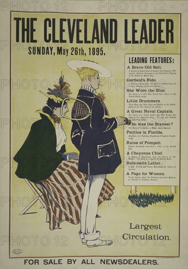 The Cleveland leader. Sunday, May 26th, 1895, c1893 - 1897.