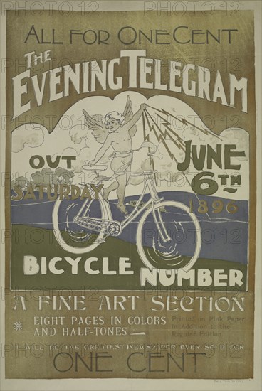 The evening telegram. Saturday June 6th 1896, c1893 - 1897.