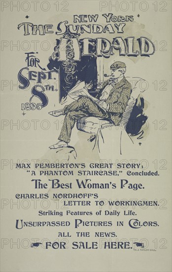 The New York Sunday herald for Sept. 8th. 1895, c1893 - 1897.