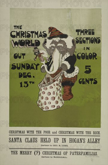 The Christmas world. Sunday Dec. 13th. 1896, c1893 - 1897.