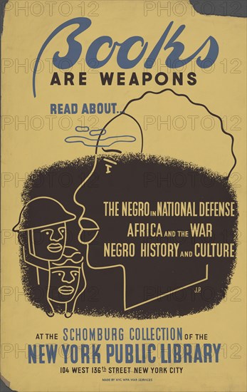 Books Are Weapons, c1935 - 1945.