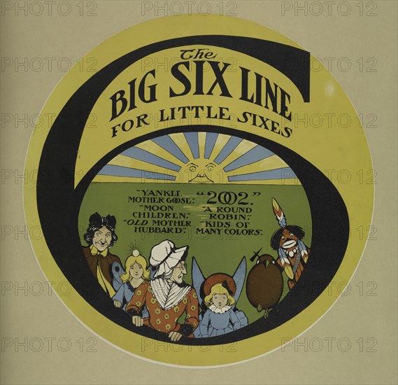 The big six line, c1895 - 1911.