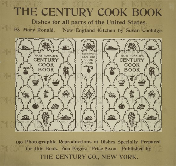 The century cook-book, c1895 - 1911. Published: 1895