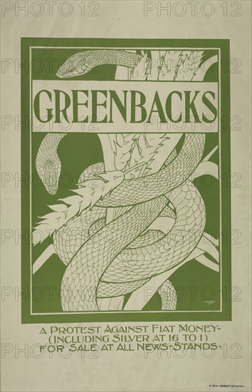 Greenbacks, c1895 - 1911.