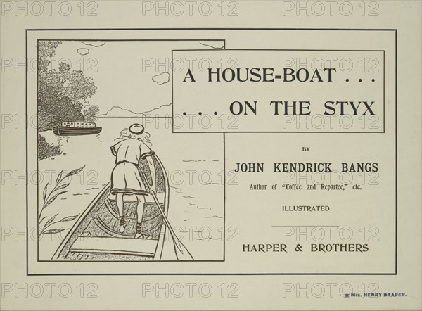 A house-boat on the Styx, c1895 - 1911. Published: 1895
