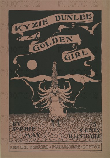 Kyzie Dunlee a golden girl., c1895.