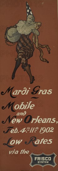 Mardi Gras. Mobile and New Orleans, c1902.