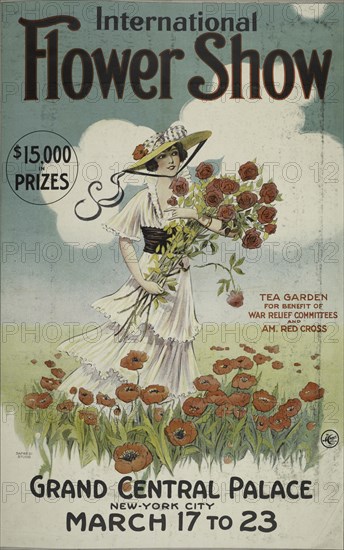 International flower show, c1887 - 1922.