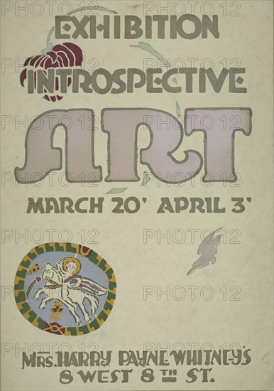 Exhibition introspective art, c1887 - 1922.