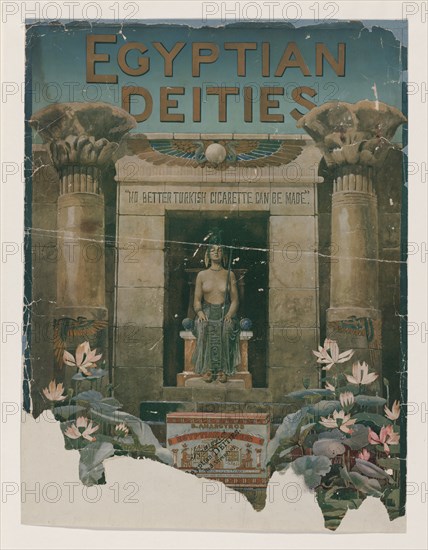 Egyptian deities: no better Turkish cigarette can be made, c1904.