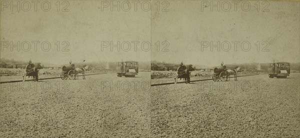 Paving of Lenox Ave. no. of Central Park., c1850-1930.