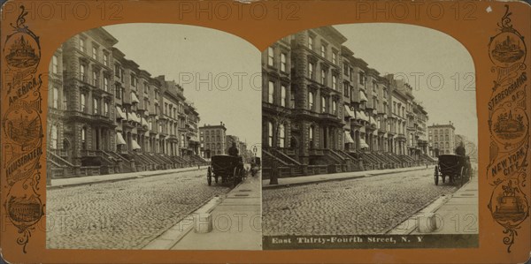 East 34th Street, N.Y., c1850-1930. Additional Title(s): America illustrated, stereographs of New York City.