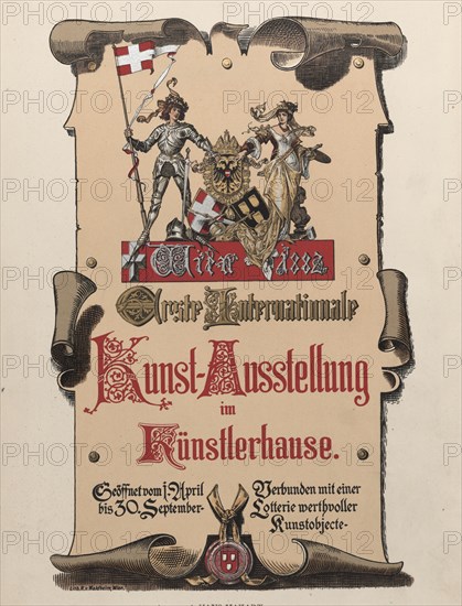 Hans Makart: Erste Internationale Kunstausstellung im Künstlerhause..., c1915. Creator: R von Waldheim.