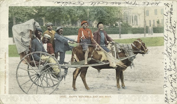 Happy Mitchell and his Boys, 1903 - 1904.