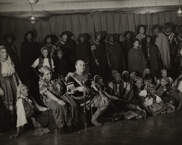 Cast of Il Trovatore, 1936.