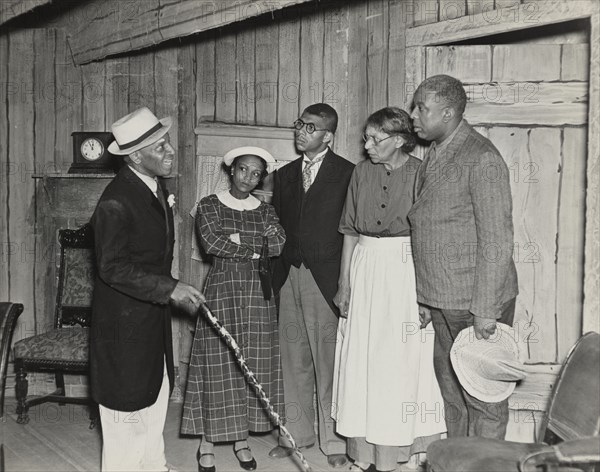 Man with cane, 1935 - 1939.