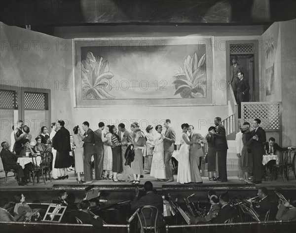 Couples dancing in Chick Turner's Cabaret: Act II, 1937.