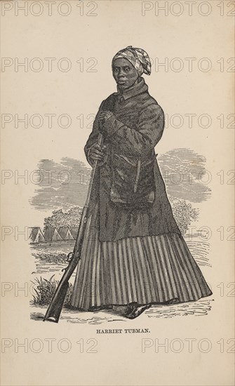 Scenes in the life of Harriet Tubman, [Frontispiece], 1869.