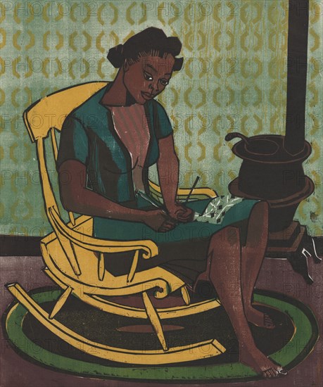 Yellow Rocker, ca.1935 - 1943.