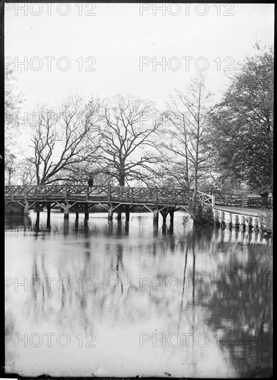 Manor House Bridge, Byfleet, Elmbridge, Surrey, 1885. Creator: Unknown.