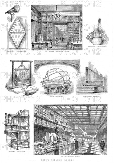 ''King's College, London', 1890. Creator: Unknown.