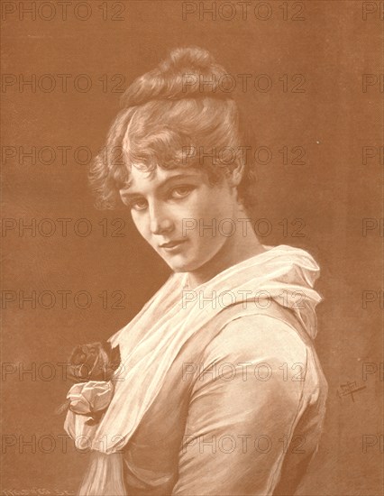 ''"Gladys" after A. Seifert', 1890. Creator: F.Feldweg.
