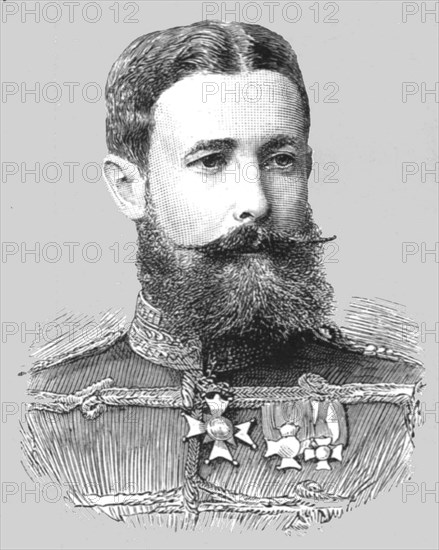 ''H.S.H. Prince Adolf of Schaumburg-Lippe', 1890. Creator: Unknown.