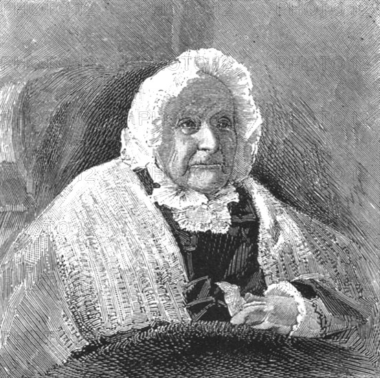 ''A Distinguished Centenarian, Mrs Sarah Thring of Alford Estates, Somerset', 1890. Creator: Unknown.