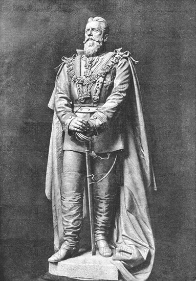 ''Statue of the Emperor Frederick of Germany, in St. Georges Chapel, Windsor', 1890. Creator: Unknown.