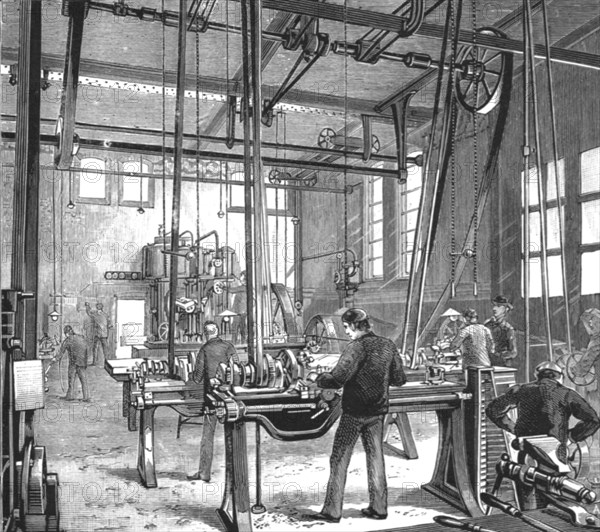 ''The Walker Engineering Laboratories at Liverpool; The Main Laboratory (Looking Northwest), Showing Creator: Unknown.