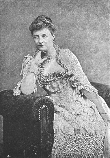 ''Lady Borthwick', 1891. Creator: Elliott & Fry.