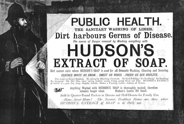 ''Hudson's Extract of Soap.', 1891. Creator: Unknown.