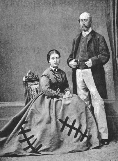 ''TRH Prince and Princess Christian, 1866', 1891. Creator: Unknown.