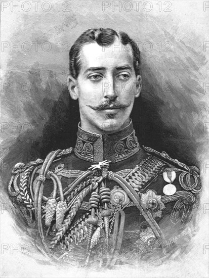 ''The Royal Betrothal - HRH Prince Albert Victor of Wales', 1891. Creator: Unknown.