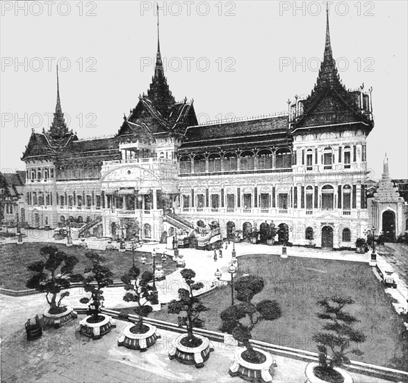 'The Royal Family of Siam, Siam and the Siamese; The Grand Palace', 1891. Creator: Unknown.