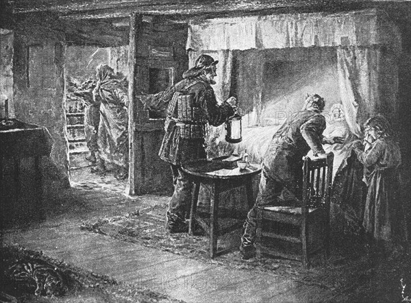 'Pictures of the Year - IX. "Go, and God's Will Be Done", after Ralph Hedley, 1891. Creator: Unknown.