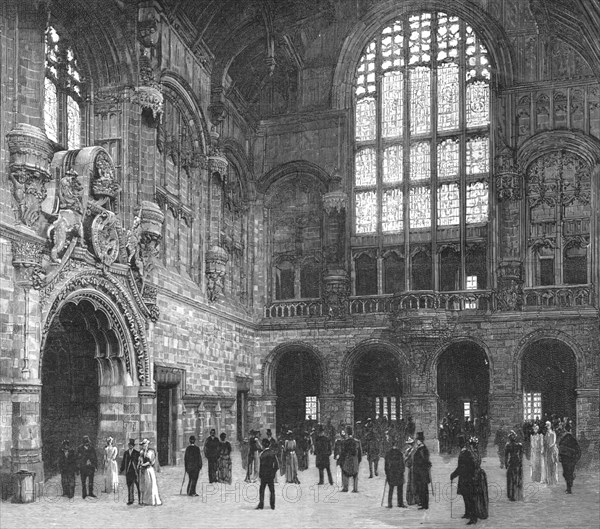 'The New Law Courts at Birmingham, opened by the Prince and Princess of Wales', 1891. Creator: Unknown.