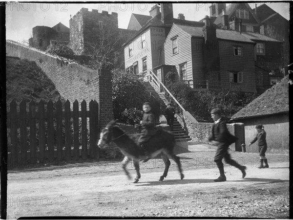 Ypres Castle Inn, Gungarden, Rye, Rother, East Sussex, 1905. Creator: Katherine Jean Macfee.