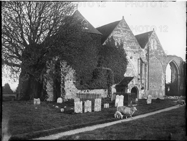 St Thomas' Church, Winchelsea, Icklesham, Rother, East Sussex, 1905. Creator: Katherine Jean Macfee.