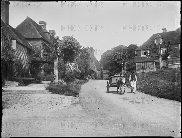 Bird in Hand Street, Groombridge, Speldhurst, Tunbridge Wells, Kent, 1911. Creator: Katherine Jean Macfee.