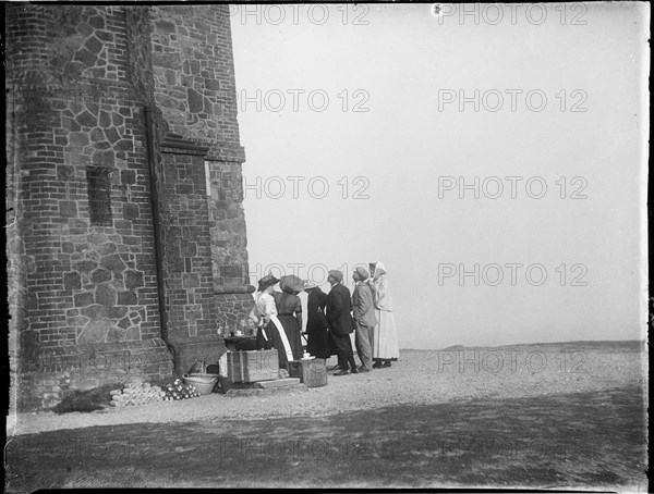 Leith Hill Tower, Leith Hill, Wotton, Mole Valley, Surrey, 1912. Creator: Katherine Jean Macfee.