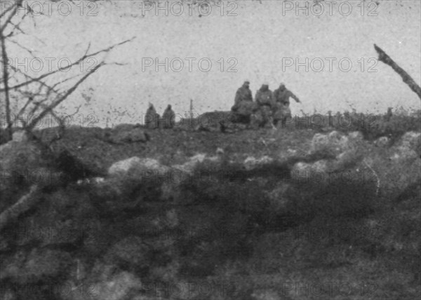 'Une semaine de combats sur la rive gauche de la Meuse; 11 mars (7 heures)..., 1916. Creator: Unknown.
