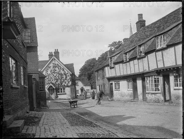 Church Street, Princes Risborough, Wycombe, Buckinghamshire, 1918. Creator: Katherine Jean Macfee.